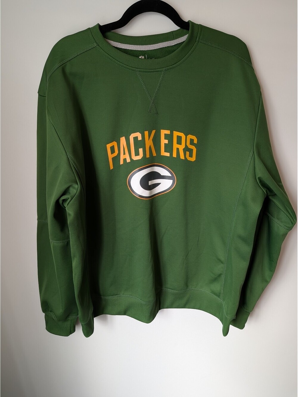Nike men's Green Bay Packers Crew neck Sweatshirt XXL NFL athletic sports